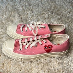 Converse Pink Comme des Garçons
